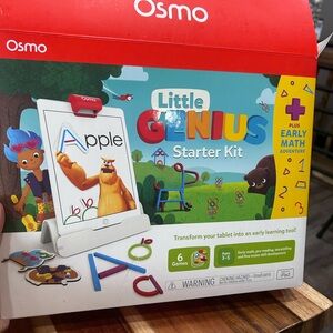 Osmo Little Genius Starter Kit for Kids - Red/Multicolor